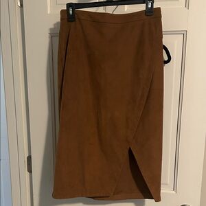 Abercrombie & Fitch Brown Pencil Skirt